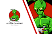 design a cool and creative high quality alien logo