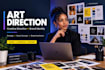 do art direction graphics design and creative direction for your brand identity