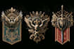 create a custom fantasy faction crest illustration