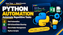create python scripts for task automation and data cleaning