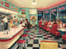 make vintage retro poster illustration