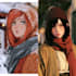 anime character an illustration and anime character