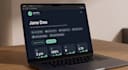 create modern CV with qr code linking to your website