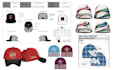 design custom hats and caps with tech pack and mockups