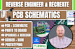 reverse engineer ,circuit schematic,from obsolete pcb,image to gerber,pcb clone