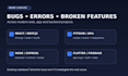fix github issues, debug code and troubleshoot your project