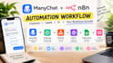 build ai automation agents using n8n and manychat