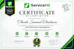create custom servicem8, servicem8 template design, invoice
