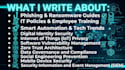 write professional cybersecurity articles and tech blogs