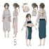 create anime character sheet