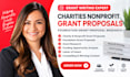 write charities nonprofit grant proposals foundation grant proposal research