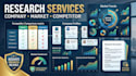 do web research, data collection and online research