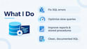 fix your sql queries and optimize your database performance