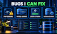 fix PHP mysql bugs, database errors and backend issues