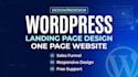 do wordpress landing page, one page website, wordpress website, sales funnel