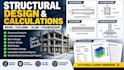 do foundation, beam, column, and slab structural design calculation