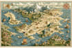create custom map vector map illustration