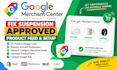 fix google merchant center suspension, approved product feed and setup