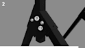 create 3d furniture assembly instruction animation