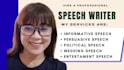 write wedding speech, persuasive speech, wedding vows speech writer