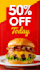 design restaurant posts for instagram and facebook