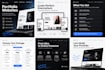 design and build a modern responsive personal portfolio website