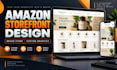 design a professional amazon storefront and amazon brand store
