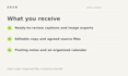 create branded social media captions and content visuals