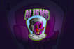 design a creative modern alien character logo