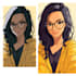 draw a cartoon digital illustration