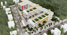 revamp 3d primary school building design, learning space environ, kindergarten