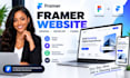 design framer website, develop framer website, figma to framer expert, framer