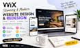 do wix website design, wix website redesign and wix studio