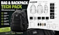create bag and backpack tech pack for manufacturing