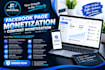 setup and optimize facebook page monetization and content monetization