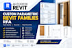 create custom parametric revit families rfa