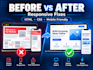 fix HTML CSS bugs and responsive issues on your website