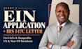 get your ein for llc, nonprofit and request irs ein  verification letter 147c
