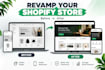 redesign and revamp your shopify store