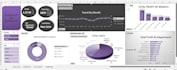 create an interactive excel dashboard and KPI report