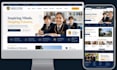 design lms website elearning website online course website online training