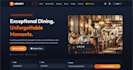 a responsive landing page using HTML CSS and javascript