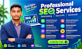 do monthly SEO with on page and strong backlink for 1st rank