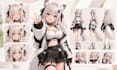 do custom vrchat 3d character models, rigging vroid and 3d vtuber in blender