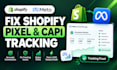 fix shopify meta pixel capi and conversion tracking