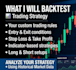 backtest your strategy with propers details