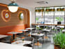 upscale3d luxury eat poetry,cgi dining layout,modern coffee shop interior,revit