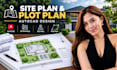 create professional site plans and plot plans in autocad