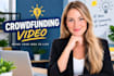 create crowdfunding video for kickstarter indiegogo gofundme