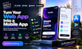 convert and optimize lovable replit base44 web app to ios and android mobile app